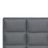 Cabecero Londres Gris 140x120cm con Acabado Abullonado para Cama Doble - CABECEROS | Bylmo