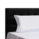 Juego de Sabanas Blanco para Cama Sencilla 100 x 190 Cm Hipoelergénicas y Antiácaros - SABANAS | Bylmo