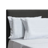 Juego de Sabanas Blanco para Cama Doble 140 X 190 Cm Hipoelergénicas y Antiácaros - SABANAS | Bylmo