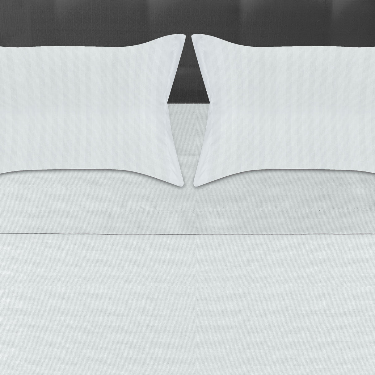 Juego de Sabanas Blanco para Cama Doble 140 X 190 Cm Hipoelergénicas y Antiácaros - SABANAS | Bylmo