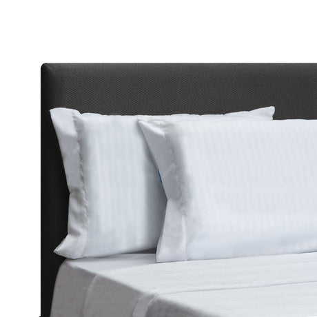 Juego de Sabanas Blanco para Cama Queen 160 X 190 Cm Hipoelergénicas y Antiácaros - SABANAS | Bylmo