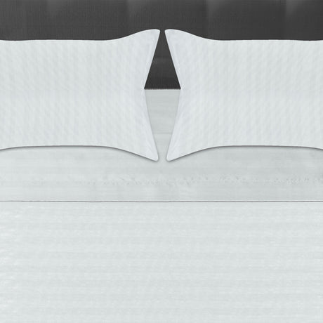 Juego de Sabanas Blanco para Cama Queen 160 X 190 Cm Hipoelergénicas y Antiácaros - SABANAS | Bylmo