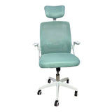 Silla Gerencial Kingdom Azul 48x107cm con Apoya Cabezas