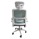 Silla Gerencial Kingdom Azul 48x107cm con Apoya Cabezas - SILLAS DE OFICINA | Bylmo