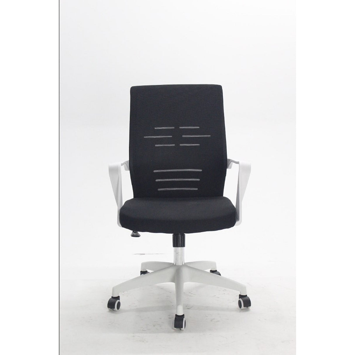 Silla de Oficina Vanguardia Negro 48x100cm con Apoya Brazos - SILLAS DE OFICINA | Bylmo