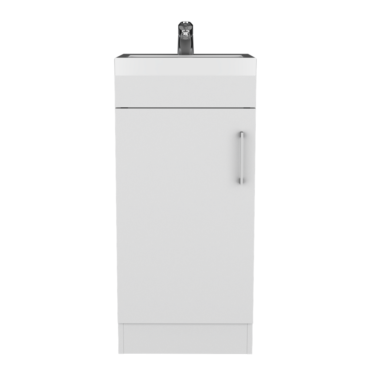 Mueble para Lavamanos Madrid Blanco 40x83cm con Lavamanos - MUEBLES PARA LAVAMANOS | Bylmo