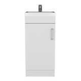 Mueble para Lavamanos Madrid Blanco 40x83cm con Lavamanos - MUEBLES PARA LAVAMANOS | Bylmo