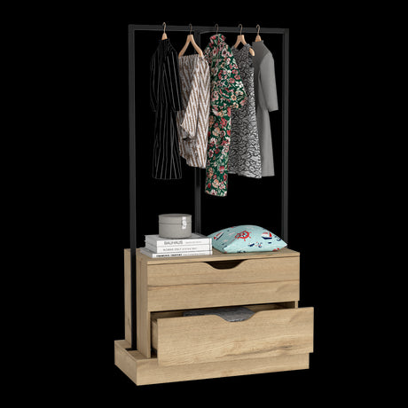 Closet Open Dreams Connect Duna 84x160cm Con Dos Cajones y Sin Puertas - CLOSETS | Bylmo