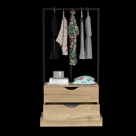 Closet Open Dreams Connect Duna 84x160cm Con Dos Cajones y Sin Puertas - CLOSETS | Bylmo