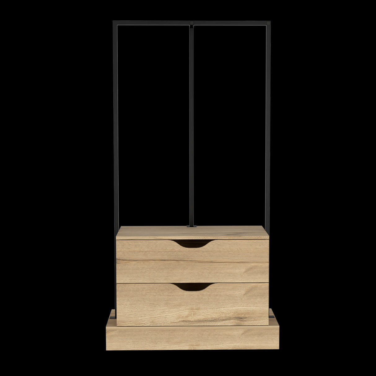 Closet Open Dreams Connect Duna 84x160cm Con Dos Cajones y Sin Puertas - CLOSETS | Bylmo
