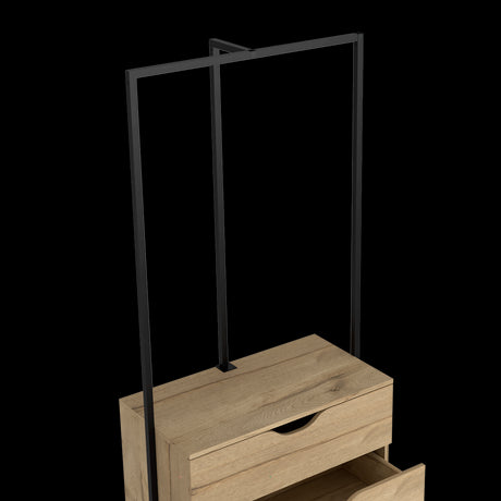 Closet Open Dreams Connect Duna 84x160cm Con Dos Cajones y Sin Puertas - CLOSETS | Bylmo