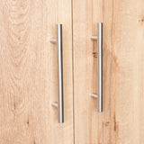 Closet Bariloche Eco Duna y Blanco 150.3x177.9cm Con Dos Cajones y Cuatro Puertas - CLOSETS | Bylmo