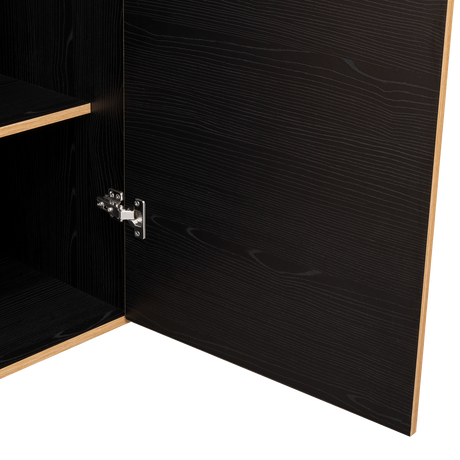 Closet Bariloche Eco Fresno Europeo y Wengue 150.3x177.9cm Con Dos Cajones y Cuatro Puertas - CLOSETS | Bylmo