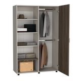 Closet Eco Capri y Milan 120.1x184cm Sin Cajones y Una Puerta - CLOSETS | Bylmo
