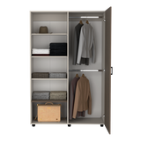 Closet Eco Capri y Milan 120.1x184cm Sin Cajones y Una Puerta - CLOSETS | Bylmo