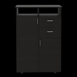 Closet Tremon Wengue 83x121cm Con Dos Cajones y Dos Puertas - CLOSETS | Bylmo