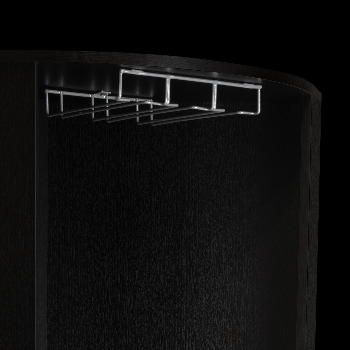Bar Esquinero Kaia Plus Fresno Europeo y MIel 45x180cm Con Diez Portabotellas - BARES | Bylmo