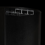 Bar Esquinero Kaia Plus Fresno Europeo y MIel 45x180cm Con Diez Portabotellas - BARES | Bylmo