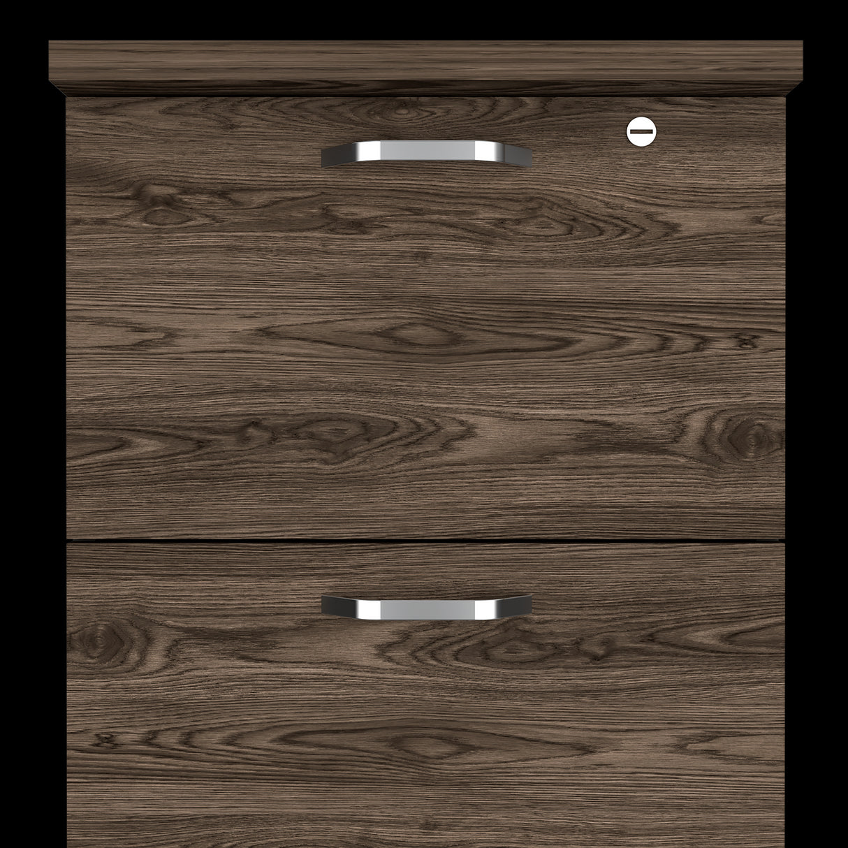 Archivador Home Office Coñac y Wengue 47.5x132.2cm Con Cuatro Cajonres - ARCHIVADORES | Bylmo