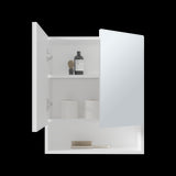 Gabinete de Baño Rectangular Wanna Blanco 50x59.1cm Con Espejo y Dos Entrepaños - GABINETES DE BANHO | Bylmo