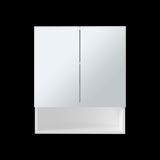Gabinete de Baño Rectangular Wanna Blanco 50x59.1cm Con Espejo y Dos Entrepaños - GABINETES DE BANHO | Bylmo