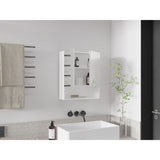 Gabinete de Baño Rectangular Wanna Blanco 50x59.1cm Con Espejo y Dos Entrepaños - GABINETES DE BANHO | Bylmo