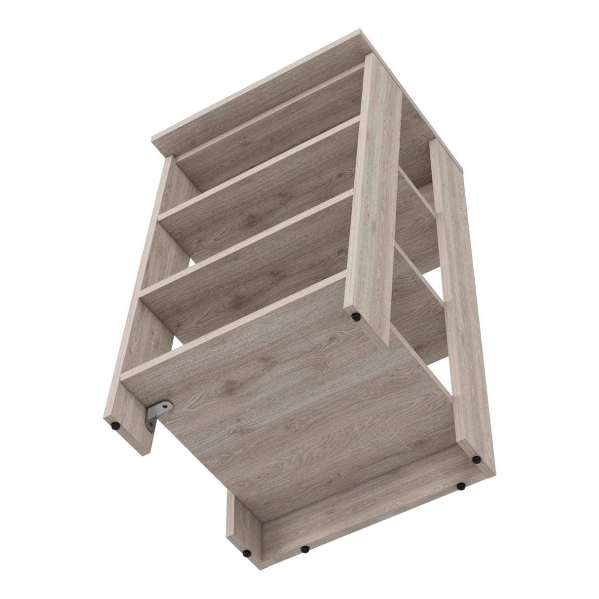 Organizador de Baño St Lucia Ceniza 44x75.6cm Con Patas y Tres Entrepaños - OTROS MUEBLES PARA BANHO | Bylmo