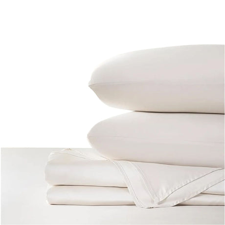 Sabana Bamboo Beige 180x200cm Fondo Entero de 400 Hilos - SABANAS | Bylmo