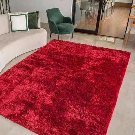 Tapete de Sala Terciopelo Vino Blanco 100x150cm Fondo Entero - TAPETES Y ALFOMBRAS | Bylmo