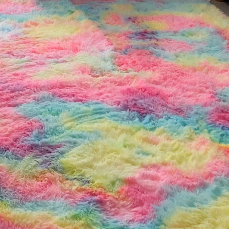 Tapete de Sala Terciopelo Arcoiris 100x150cm Fondo Entero - TAPETES Y ALFOMBRAS | Bylmo