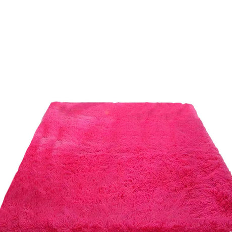Tapete de Sala Terciopelo Fucsia 100x150cm Fondo Entero - TAPETES Y ALFOMBRAS | Bylmo