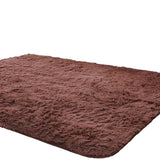 Tapete de Sala Terciopelo Cafe 200x150cm Fondo Entero - TAPETES Y ALFOMBRAS | Bylmo
