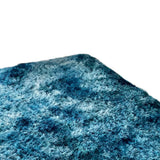 Tapete de Sala Terciopelo Azul Aguamarina 200x150cm Fondo Entero - TAPETES Y ALFOMBRAS | Bylmo