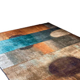 Tapete de Sala Persa Gris Piedra 200x150cm de Figuras Abstractas - TAPETES Y ALFOMBRAS | Bylmo