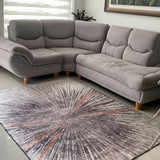 Tapete de Sala Persa Gris 200x150cm de Lineas - TAPETES Y ALFOMBRAS | Bylmo