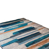 Tapete de Sala Persa Dorado 200x150cm de Figuras Geometricas - TAPETES Y ALFOMBRAS | Bylmo