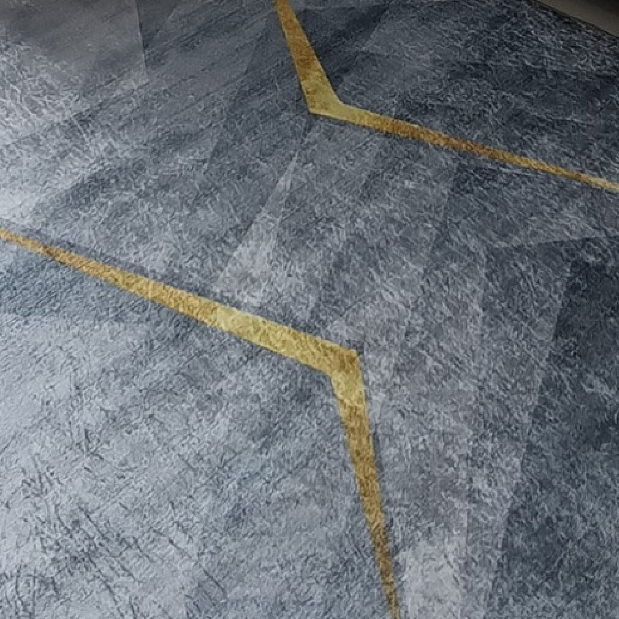 Tapete de Sala Persa Gris y Dorado 200x150cm de Figuras - TAPETES Y ALFOMBRAS | Bylmo