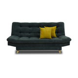 Sala Moltochic Grafito 185x90cm De Cinco Puestos Con Sofacama Sillas Auxiliares y Puff - SOFAS Y POLTRONAS | Bylmo