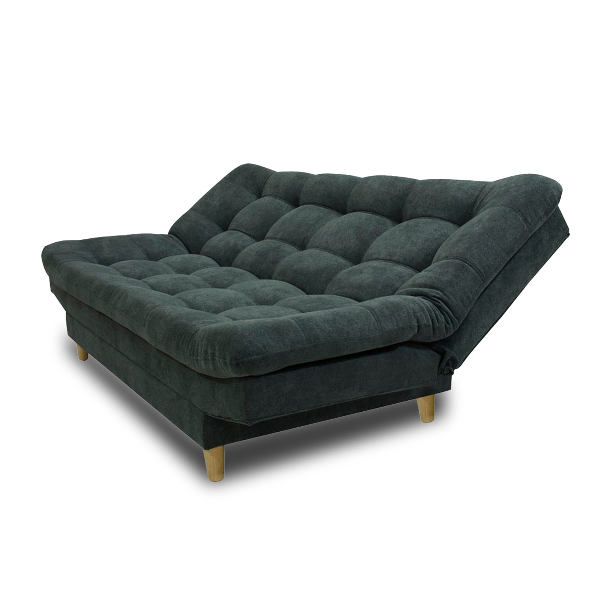 Sala Moltochic Grafito 185x90cm De Cinco Puestos Con Sofacama Sillas Auxiliares y Puff - SOFAS Y POLTRONAS | Bylmo