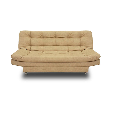Sala Moltochic Beige 185x90cm De Cinco Puestos Con Sofacama Sillas Auxiliares y Puff - SOFAS Y POLTRONAS | Bylmo