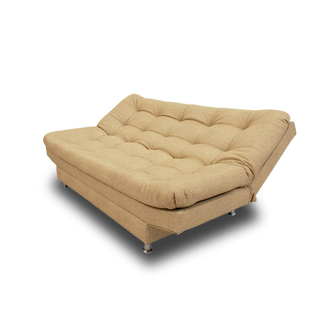 Sala Moltochic Beige 185x90cm De Cinco Puestos Con Sofacama Sillas Auxiliares y Puff - SOFAS Y POLTRONAS | Bylmo