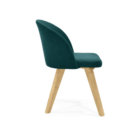 Silla de Comedor Sabina Petróleo 54x77cm Asiento Cuadradro - SILLAS Y BUTACOS | Bylmo
