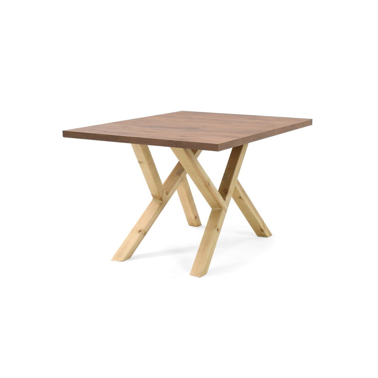 Comedor Rectangular Astoria Mácula y Matiz Natural 120x71cm De Cuatro Puestos Sin Sillas - COMEDORES | Bylmo