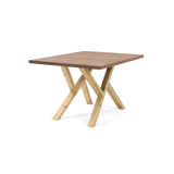 Comedor Rectangular Astoria Mácula y Matiz Natural 120x71cm De Cuatro Puestos Sin Sillas - COMEDORES | Bylmo