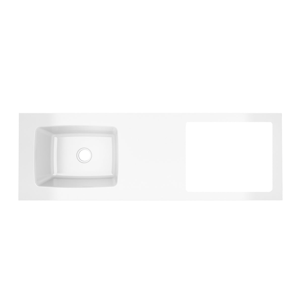 Cocina Modular Zafiro Blanco 180x75cm Con Mesón y Con Estufa - COCINAS | Bylmo