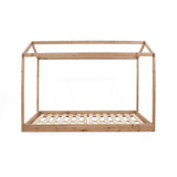Cama Infantil Montessori Caoba 107x151cm para Colchón Sencillo 100 X 190 Cm - CAMAS | Bylmo