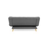 Sofacama Gales Gris 180x84cm de Tres Puestos Recinable - SOFAS Y POLTRONAS | Bylmo