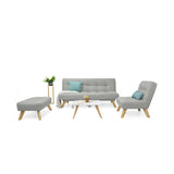 Sala Porto Plata 182x85cm de Cinco Puestos Recinable - SOFAS Y POLTRONAS | Bylmo