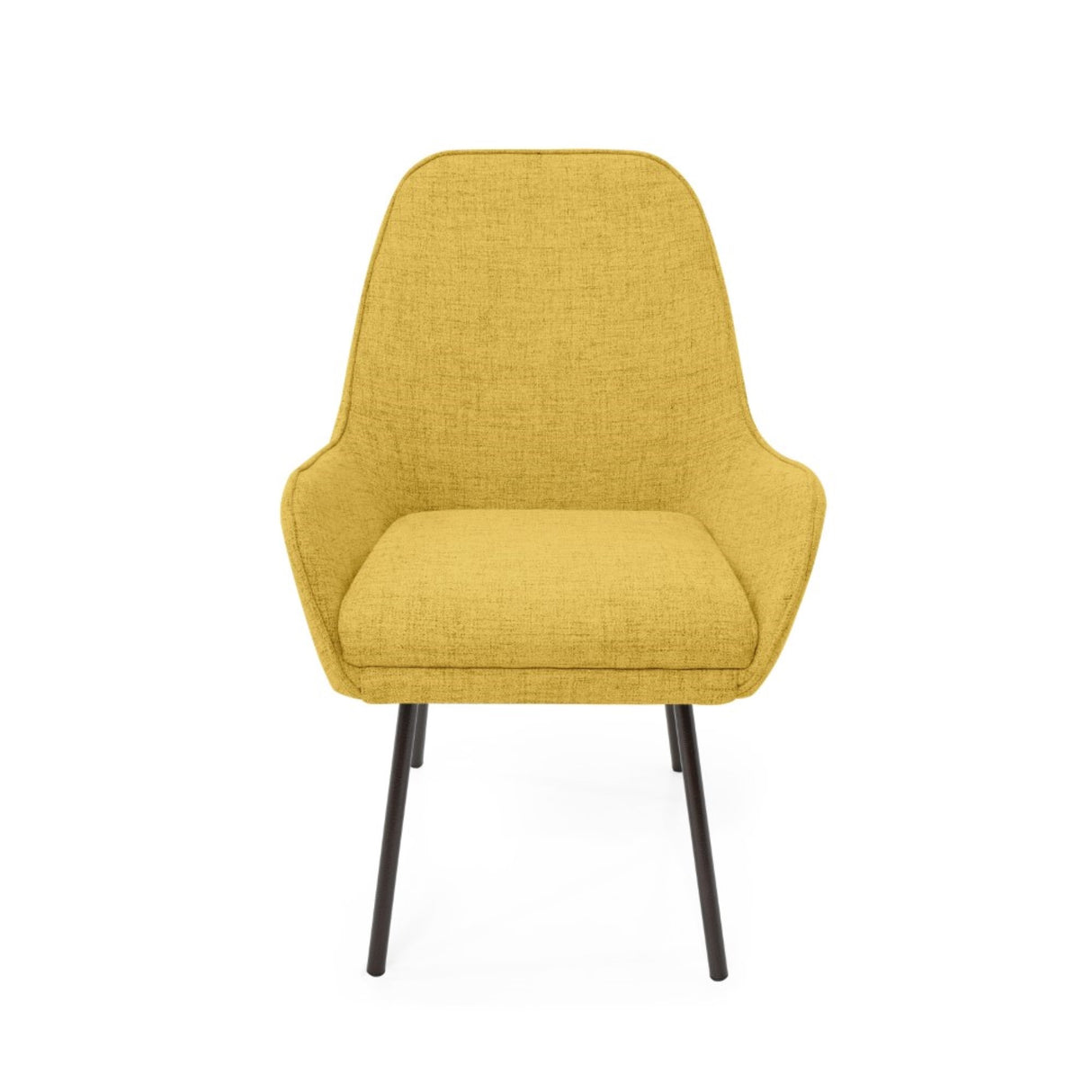 Poltrona Noruega Mostaza 58x91cm de Un Puesto con Apoya Brazos - SOFAS Y POLTRONAS | Bylmo