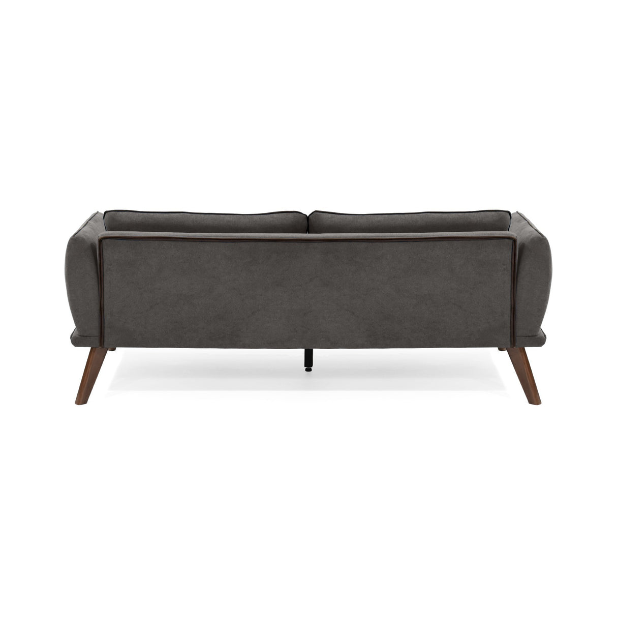 Sofá Hudson Gris 184x75cm de Tres Puestos con Apoya Brazos - SOFAS Y POLTRONAS | Bylmo